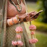 Floral Kaleerein for brides