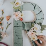 Create Interesting DIY Letters Using These Ideas How to create floral letters