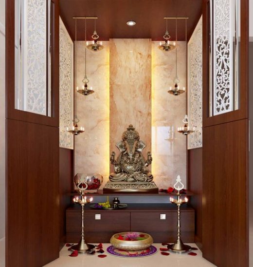 Ideas to decorate pooja room