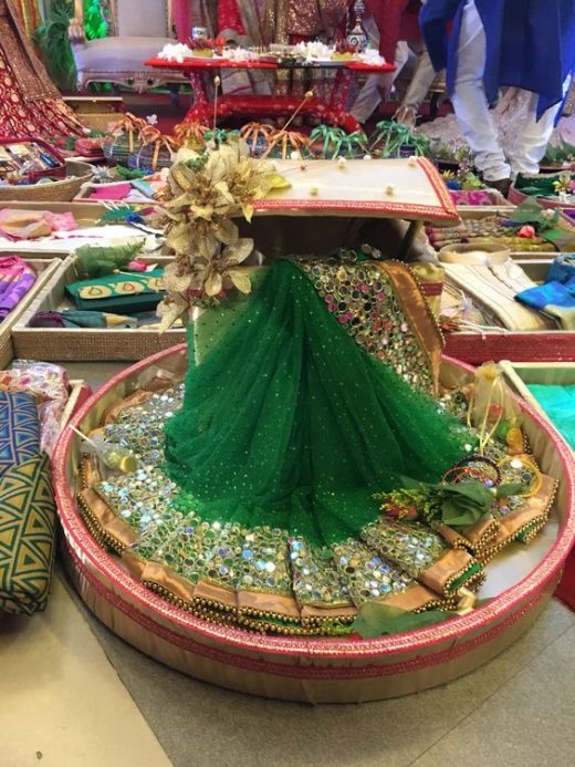 Saree packing styles