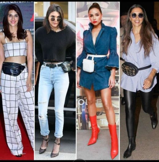 Celebs in bum bag