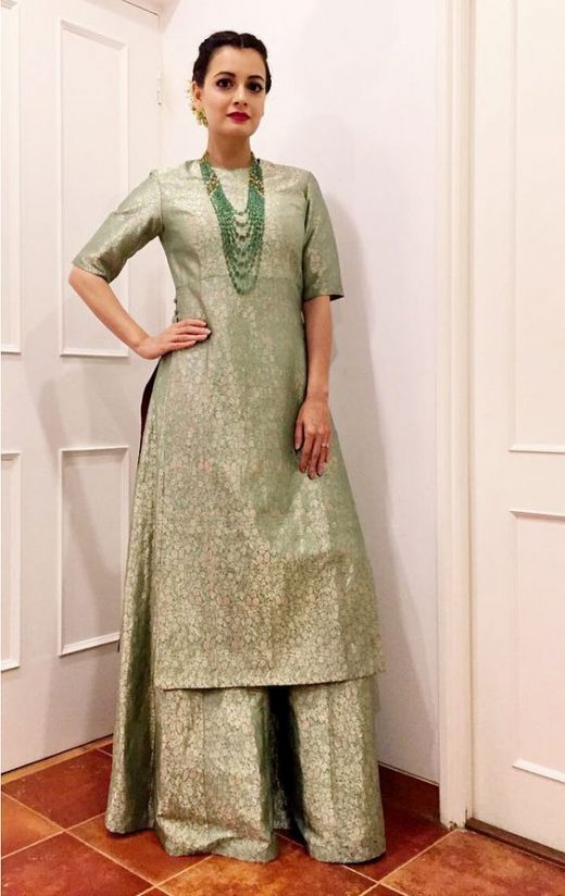 Dia Mirza kurta designs
