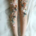 Embroidered Tulle Socks For The Fashionable Ones How to wear shimmer socks