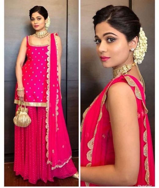 Simple Ethnic Sharara outfits