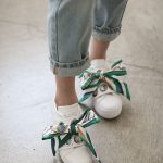 8 Ways To Turn Your Twilly Scarf Into A Foot And Footwear Accessory Style Twilly Scarf like this