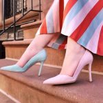 Mismatched shoe trend