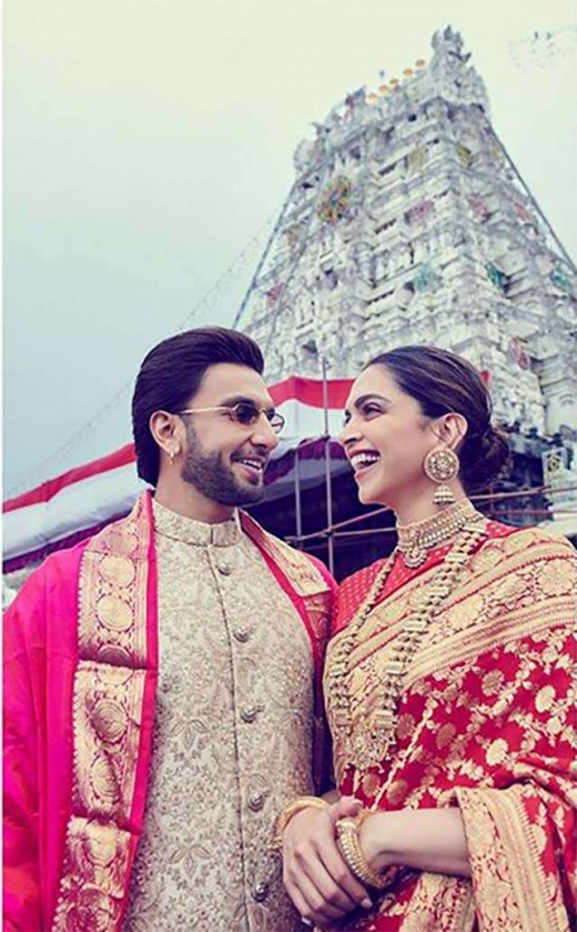 Deepika and Ranveer wedding anniversary