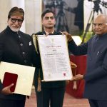 Amitabh Bacchan Honored With 50th Dadasaheb Phalke Award At The Rashtrapati Bhawan Amitabh Bacchan honoured with Dadasaheb Phalke Award