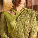 Blouse designs with double neckline