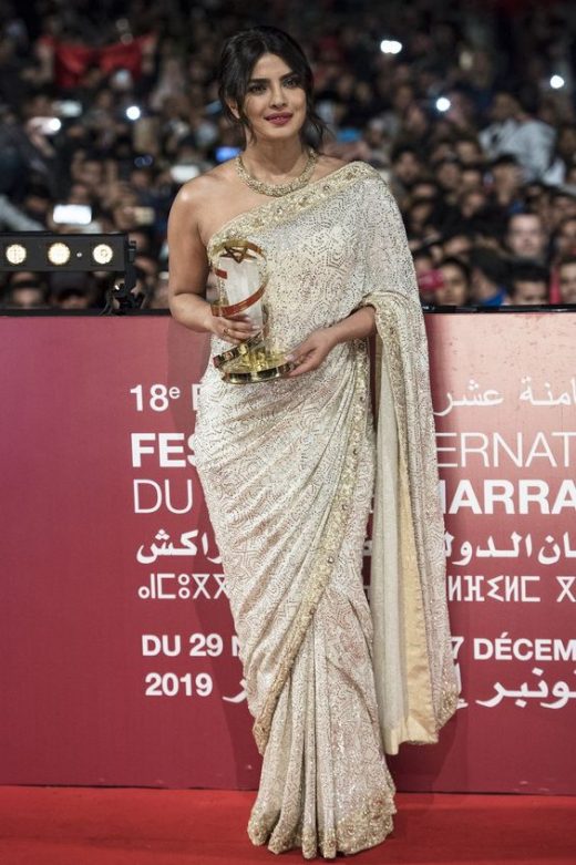 Priyanka Chopra honored at the Marrakech film festival