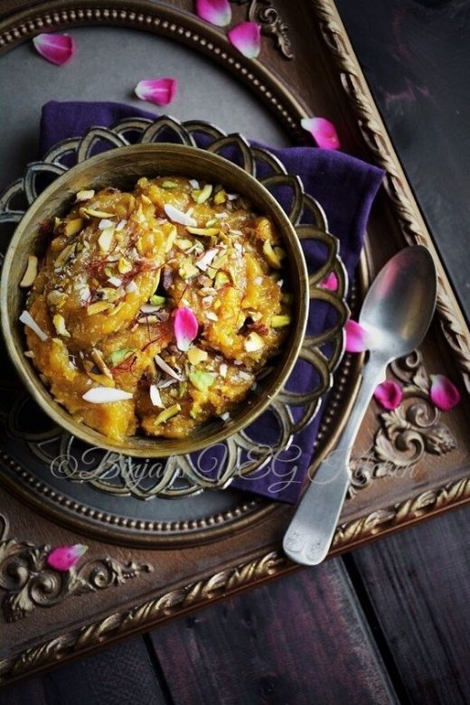 Chana dal halwa for winters