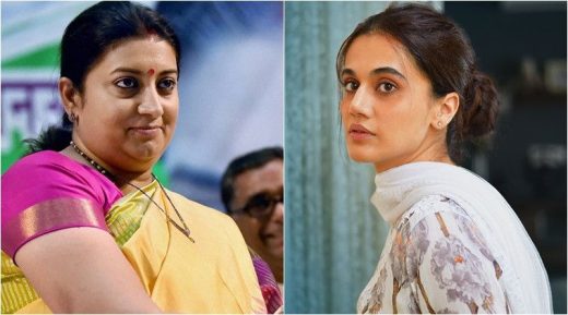 Smriti Irani appreciates movie Thappad