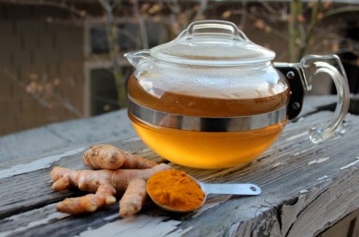 Turmeric tea immunity booster drinks