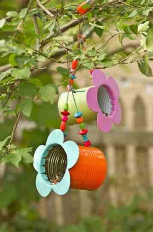 DIY bird feeder
