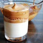 Dalgona Coffee in three diferent flavors