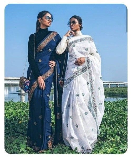 Interesting things to pair with a saree