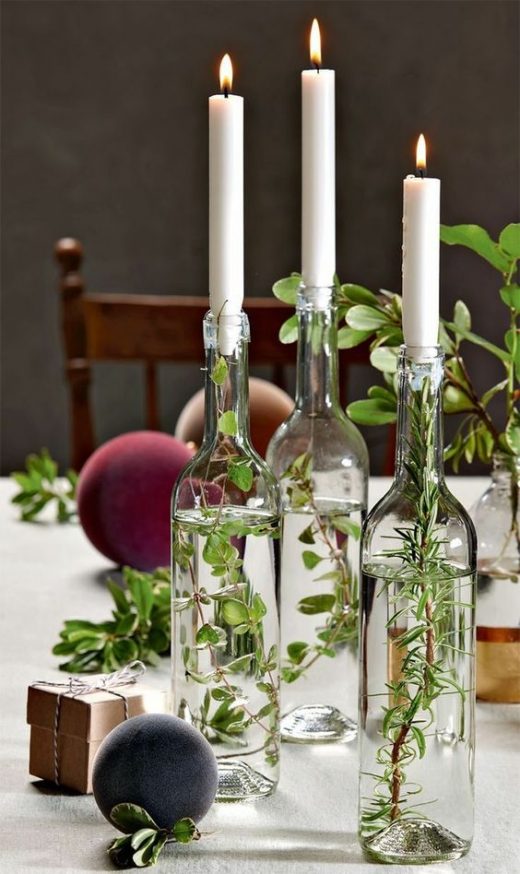 Reuse old glass jars