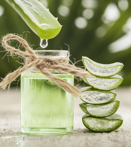DIY aloe vera face masks