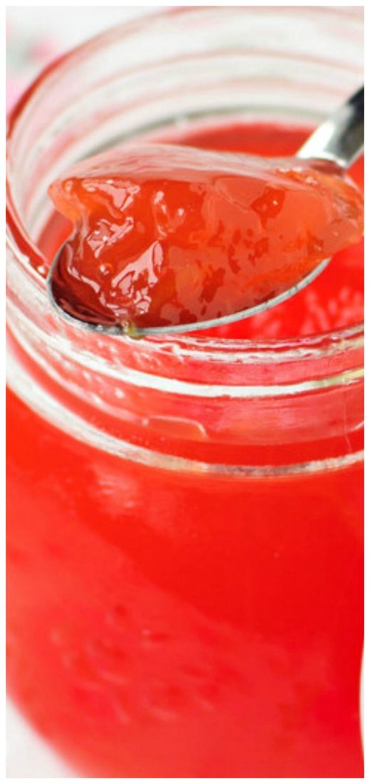Watermelon rind jam