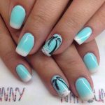 Beach inspired nail art