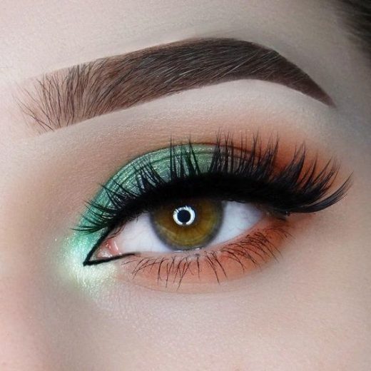 Independence day eye makeup