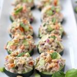 Cucumber Bites, healthy party snacks