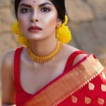 Wear Red Silk Saree's with elan How to wear Red silk saree designs