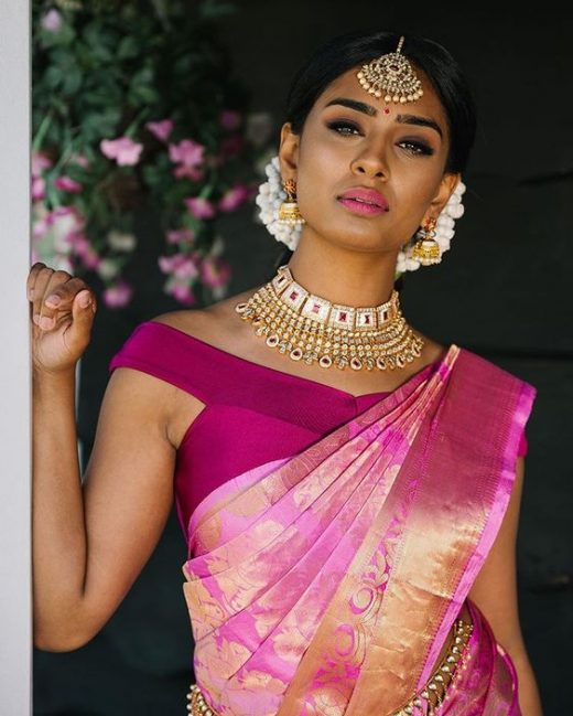 Contemporary blouse designs for traditional sarees