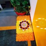 6 Diwali Rangoli Design Ideas Which You Can Create With Flower Petals Flower petals rangoli designs for Diwali
