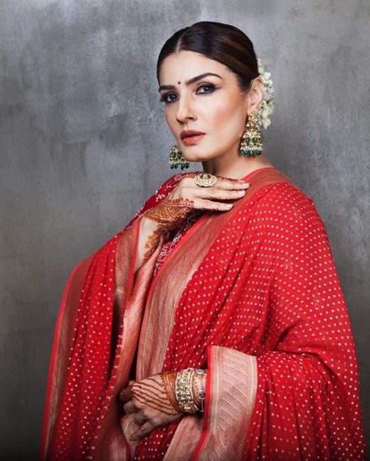 Red outfits for Karwachauth
