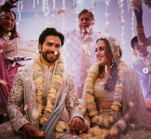 Varun Dhawn and Natasha Dalal wedding