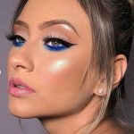 5 Ways To Add A Blue Shade To Eye Makeup Blue eye liner ideas