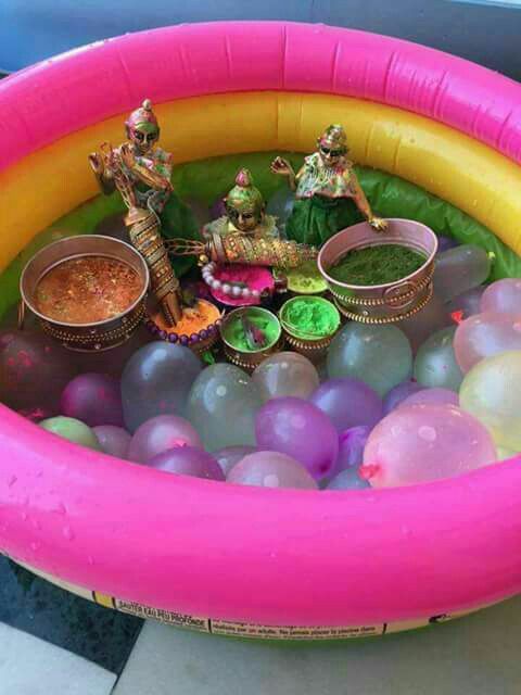 Holi home and party decor ideas