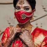 6 Concepts For A Unique Bridal Mask Mask for the Indian Brides