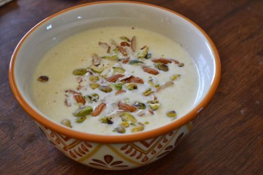 Milk based desserts for navratri fasting