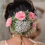 Bridal Buns Look Surreal With Addition Of Pearls Bridal bun ideas adorned with pearls