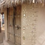 Mesmerizing Mud And Mirrorwork (Lipan Art) From Kutch, Gujarat, India Lipan, mud and mirrorwork artwork of Kutch, Gujarat, India