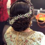 5 Ways To Ornate A Bun With Fresh Flowers If You Are A Mother Of The Bride Or The Groom Bun hairstyle for mother of the bride or the groom