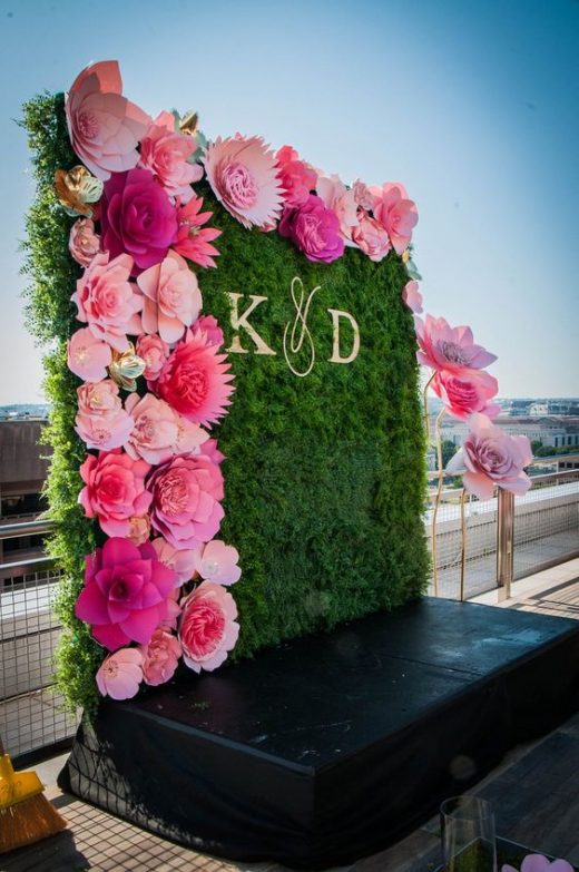 Contemporary Boxwood backdrop ideas for weddings