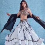 Madhuri Dixit Nene flaunts a tie and dye lehnga