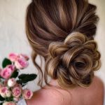 Bun hairstyle for Indian dresses