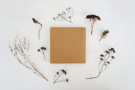 Create wallart using old cardboard