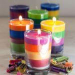 DIY Leftover Crayon Candles DIY candles with leftover crayons