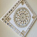 DIY Lippan ArtWork Tile Lipan artwork tutorial