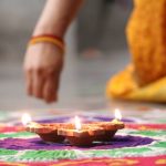 Rangoli design for festive season
