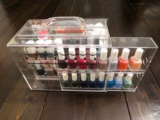 Nail paint bottle organiser