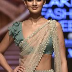 4 Blouse Styles With Flirty Frills For Your Saree Blouse Look Saree blouse design with frills