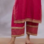 4 Ways To Create Interesting Design Details On Your Bottoms Using Gota Laces Gota lace work for salwar suit designs-Threads-WeRIndia