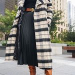 How to wear a black pleated skirt in winters-Threads-WeRIndia