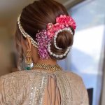 6 Ways To Highlight Your Plain bridal Bun Bridal bun hairstyle-Threads-WeRIndia